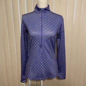 Nike Pro Dri-Fit Purple and Green Sport Jacket Size M